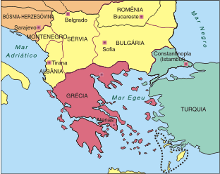 Países balcânicos